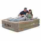 052078 Queen Raised Air Mattress Insta Bed Never Flat Pump Automatic Portable New 781398052078