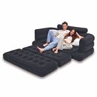 0700012435394 Intex Inflatable Air Couch Queen Sofa Camp Gear Beach Dorm Outdoor Bed Mattress