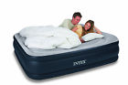 0755187301937 Intex Deluxe Pillow Rest Raised Comfort Queen Camping Extra Bed 755187301937