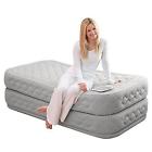 078257669639 Intex Supreme Air-flow Airbed With Built-in Electric Pump Twin
