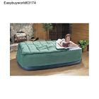 0885344013868 Queen Guide Gear New Air Bed Fitted Cover With Sleeping Bag Camping Comfort Green Series 885344013868
