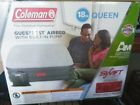 091-13-0020 Coleman Queen Airbed Mattress Guestrest Plus With Electric Pump Included