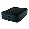 0juyxq55 Intex Raised Downy Airbed With Electric Pump Queen Bed Height