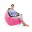 10015-bw 10015 Bestway Moda Inflatable Premium Lounge Air Chair Seat Pink 821808100156