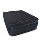 1293 Inflatable Downy Airbed Intex Raised Built In Electric Pump Queen Bed Height 22 Inch 692128071293
