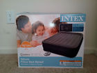16.75 Intex Rest Electric Pillow Queen Raised Deluxe " Pump Builtin Airbed