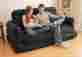 16096 Intex Inflatable Sofa Bed Pull-out Chair Air Mattress Sleeper Couch Seat Sleep Bedroom 0740647616096