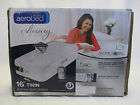 16inch Aerobed Luxury Pillow Top Twin Air Mattress 39 W X 74 L 16 H Inflated