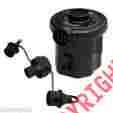 20150605 Jpa06 Battery Pump Intex Quick-fill Air 6 C Batteries 3 Nozzles Inflates Deflates 078257315963
