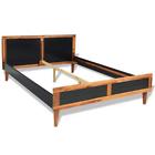 243916 Vidaxl Bed Frame Solid Acacia Wood Mdf Bedroom 8718475527954