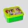 31424403 Lego Friends Childrens Bright Yellow Lime Green Lunch Box 762152916119