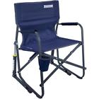 37060 Gci Outdoor Freestyle Rocker Portable Folding Rocking Lawn Blue