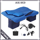 2-pillow 391521384398 Catinbow Car Air Bed Inflatable Mattress Blue Backseat