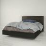 400915 Nexera Queen Size Platform Bed Bundle Black And 687174987261