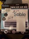 4335345702 Sable Air Mattress Electric Pump Raised Blow Up Inflatable Twin
