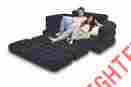 46290 Intex Inflatable Pull Out Sofa Bed Mattress Couch Chair Blow Up Seat Camping Airbed 719363246290