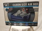 470729 Pure Comfort Queen Size Raised Air Mattress Inflating Bed Guest