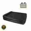 508498 Unbranded Queen Size Air Mattress Inflatable Pillow Rest Raised Built-in Pump Airbed New 034687508498