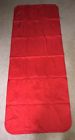 5606 American Camper Red Nylon Pillowed Air Mattress Camping Tenting Pop