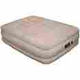 6004qrb Pure Comfort Queen Sized Raised Suede Air Mattress With Coil And Internal Pump