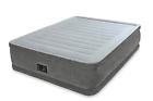616604932588 Intex Elevated Queen Airbed Pump Gray Inflatable Camping