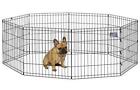 617407676839 Midwest Homes For Pets Foldable Metal Exercise Pen Pet Playpen
