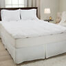 64-17-t Lavish Home Percent Duck Feather Gusset Topper Twin Size