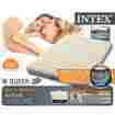 64703e Intex New 10 High Dura-beam Airbed With Fiber-tech Construction Size Queen 078257311071