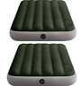 64763e Intex Pack Air Mattress Bed Built In Pump Indoor Outdoor