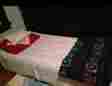 66070105twin Intex Blow Up Twin Air Mattress With Built In Electric Pump Great For Camping Hunting