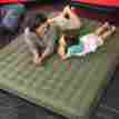 668469 Lightspeed Outdoors Queen Pvc-free Air Bed Indoor Outdoor Camping Inflatable Mattress Pump Green 763960271353