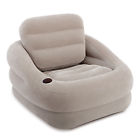 68587ep Intex Inflatable Khaki Accent Chair