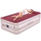 696177812074 Bayka Twin Air Mattress Elevated Airbed With Built