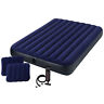 702393927024 Intex Camping Air Mattress Queen Size With Pillow