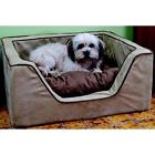 729053224491 Snoozer Memory Foam Luxury Square Pet Bed X-large Lemon Zest