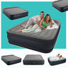 738577706673 King Deluxe Airbed Raised Rest Inflatable With Electric