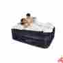 74048 Intex Queen Raised Airbed Mattress Bed Inflatable Flocked To Built-in Pump 714598974048