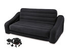 744271332162 Intex Inflatable Sofa Queen Bed Mattress Sleeper Ac