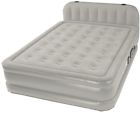 7449681757729 Unbranded Bed Raised Queen Airbed With Headboard And