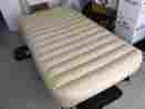 76x60 Frontgate Essential Inflatable Portable Rolling Ez Bed Air Mattress Queen Size