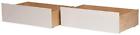 782219014947 Urban Lifestyles Lifestyle King Queen Bed Drawers Finish White