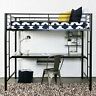 812492011378 Walker Edison Orion Urban Industrial Twin Over Workspace