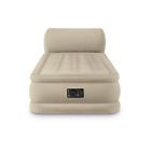 8248 Intex Twin Ultra Plush Headboard Air Mattress Bed 030699548248