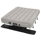 840019g Ez Queen Air Mattress Airbed Frame With Built 047297993509