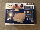 85001614 Serta Brand New Inch Raised Full Inflatable Mattress With Never