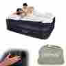87811 Intex Queen Air Mattress Electric Pump Bed Inflatable Blow Up Airbed Classic Downy 734526287811