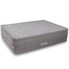 888322318184 Intex Ultra Plush Airbed With Built-in Electric Pump Queen Bed Height 18