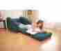 96795 Pull Chair Twin Intex Inflatable Out Size Bed Ultra Comfortable For Dorm Home 702785796795