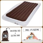 987978 The Shrunks Twin Size Air Bed Inflatable Mattress 709044153955