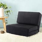 99514 Costway Black Futon Chair 721577199514